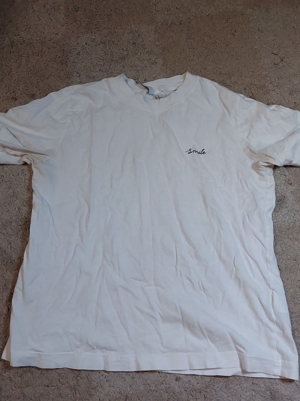 H&m Cropped Love Shirt
